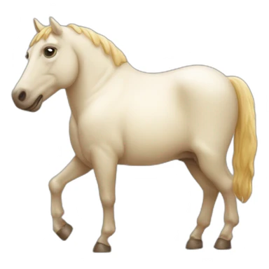 Fromage et cheval sticker