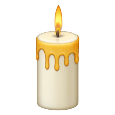 ritual candle. sticker