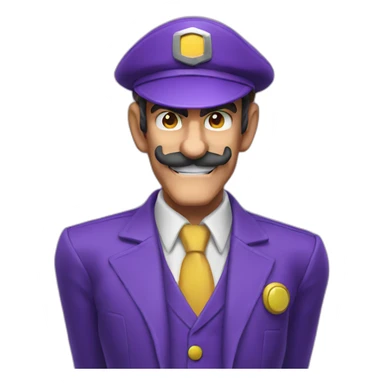 waluigi sticker