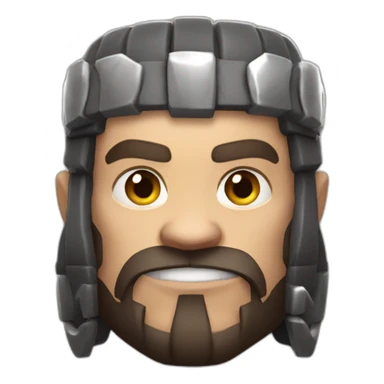 Barbarian from Clash of Clans sticker