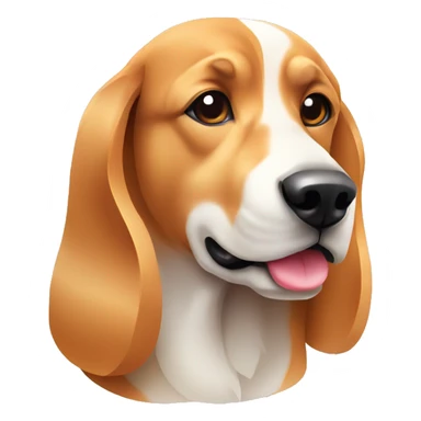 Vector art of dog made of vector gradient shapes abstract shapes vector art sticker