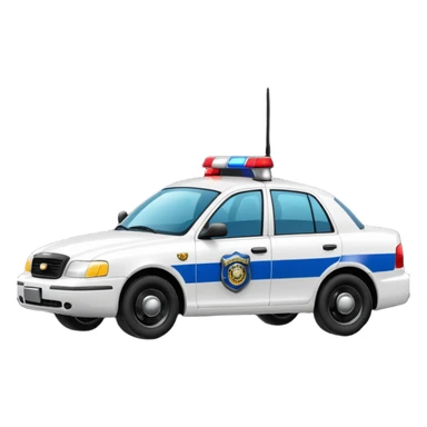 Police Car sticker
