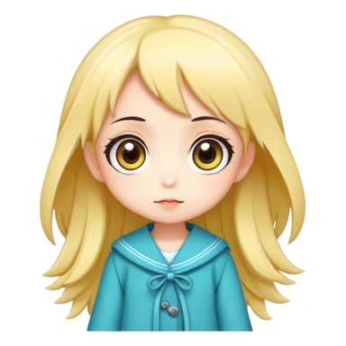 Cute chibi manga  sticker