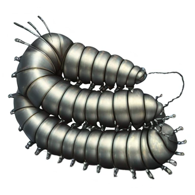 Chrome millipede  sticker