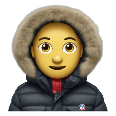 Moncler Jacke sticker