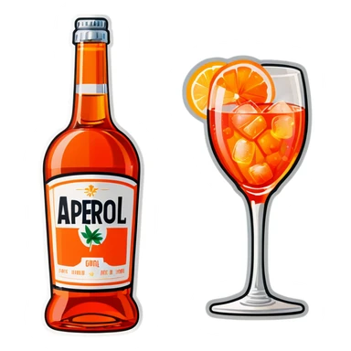 Aperol Spritz sticker
