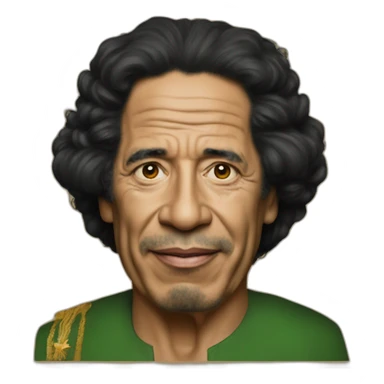 Gaddafi sticker