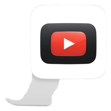 YouTube Shorts logo, black vertical rectangle with rounded corners and white play button in the center sticker