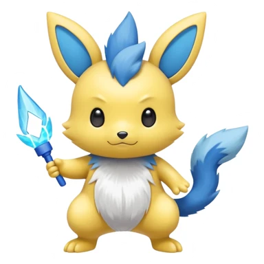Minun-Pachirisu-fusion, full body sticker