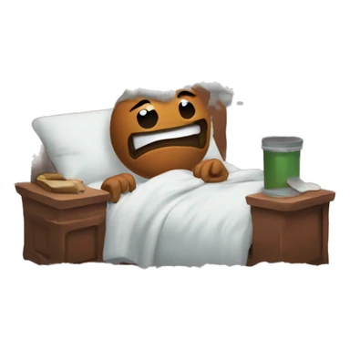 Sick as a brick omg sticker