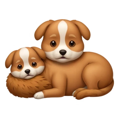 Perro embarazado  sticker