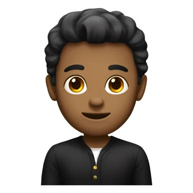 dark emoji luxury  sticker