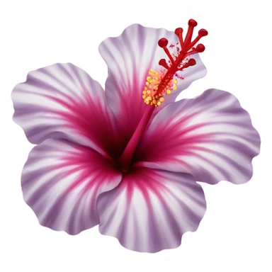 Hibiscus flower  sticker