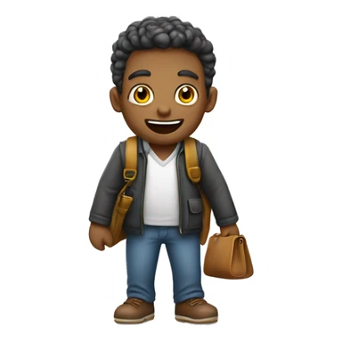 Ladrão Com Bolsa de Dinheiro sticker