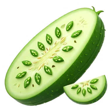 cucumber Chopped into small pieces    sticker