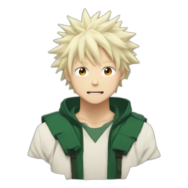 Bakugo my hero academia neutral sticker