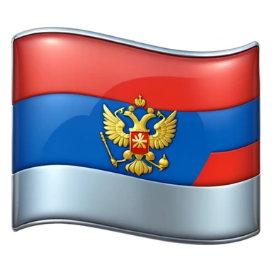 Flag of Russia but in future in 2150 sticker