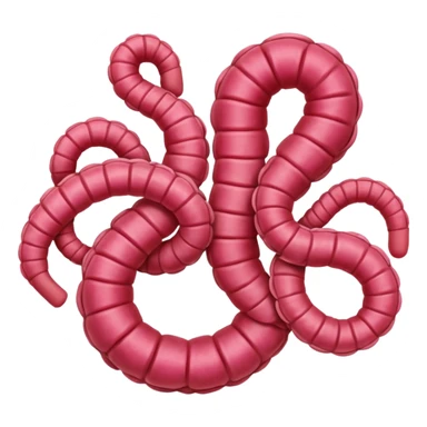 Intestines sticker