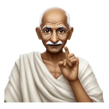 Mahatma Gandhi sticker