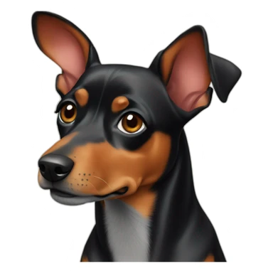 Pinscher nain sticker