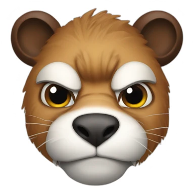 norbert-angry-beaver sticker