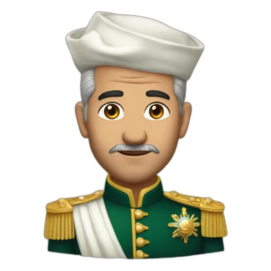 THE KING MOHAMMED 6 sticker