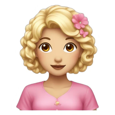 a kawaii beauty sticker