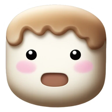 Kawai marshmallow sticker