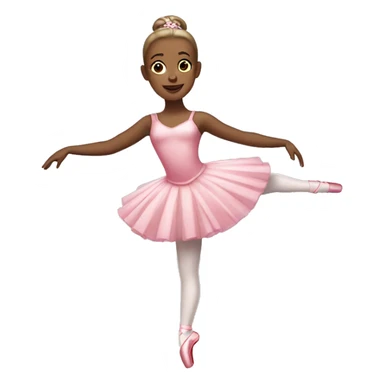Balerina with cola sticker