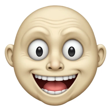Mind blown troolface for png sticker