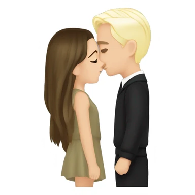 Draco malfoy kissing a cute girl sticker