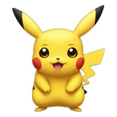 Pikachu pokémon sticker