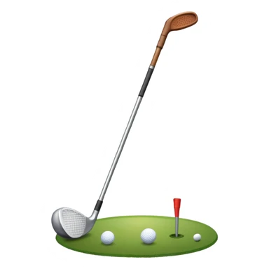 golf stick sticker