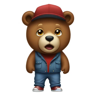 The College Dropout bear sticker