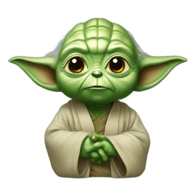 Yoda loto sticker