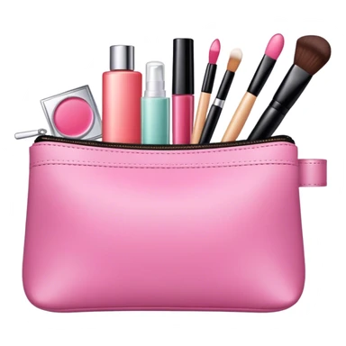 Bolsa con maquillaje  sticker