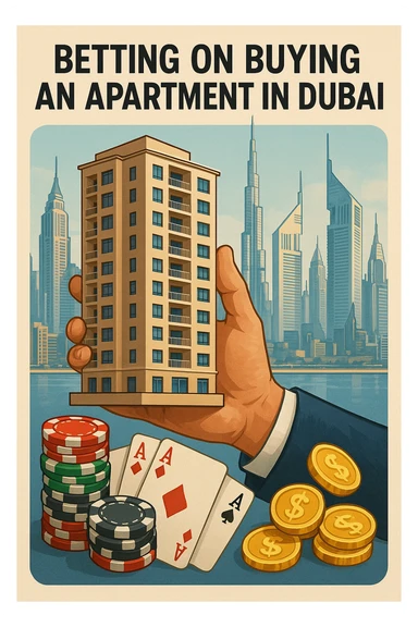 Betting on buying an apartment in Dubai sticker