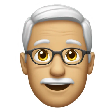 an emoji keepig a seret sticker