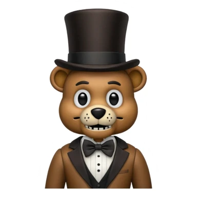 Make Freddy from fnaf sticker