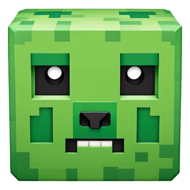 Minecraft creeper sticker