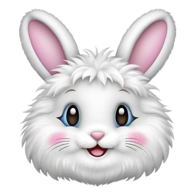 Generate me an emoji with Easter bunny. sticker