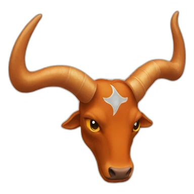 HOOK 'EM HORNS sticker