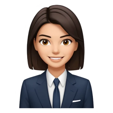 kendall jenner in einem professionellen setup sticker