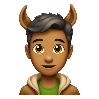 Bambi deer boy sticker