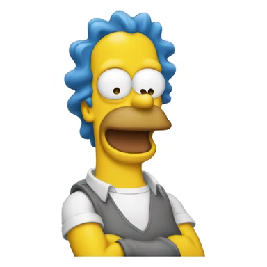 Simpsons sticker