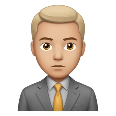 Hombre de negocios, dealer sticker