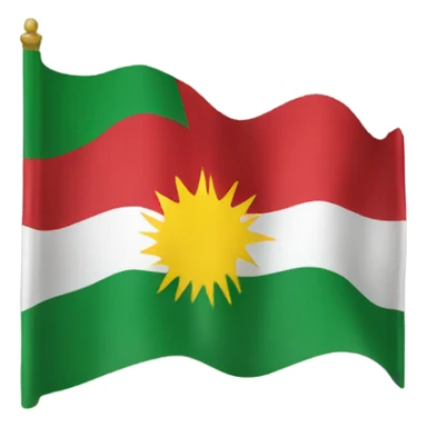 Kurdistan flag emoji sticker