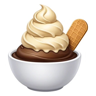 Coffee ice cream  sticker