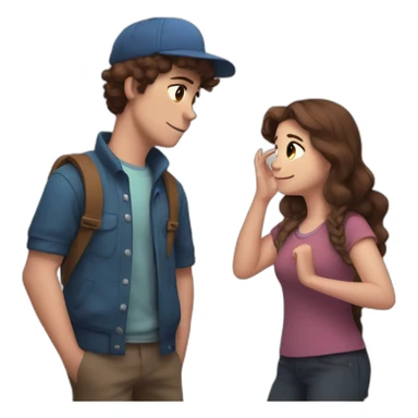 Mabel and Dipper sticker