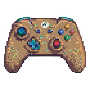 simplified xbox controller sticker